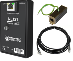 Interfaz Ethernet NL121-ST -40 a + 70°C con accesorios Campbell Scientific