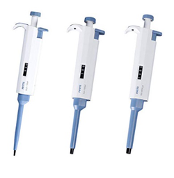 JUEGO DE 3 PIPETAS CON MULTI-VOLUMEN 0.5µ-10µL 10µL-100µL 100µL-1000µL, MICROPIPETAS DE UN SOLO CANAL DE LABORATORIO CIENTÍFICO PROFESIONAL DE ALTA PRECISIÓN PARA MUESTREO Y DISPENSACIÓN