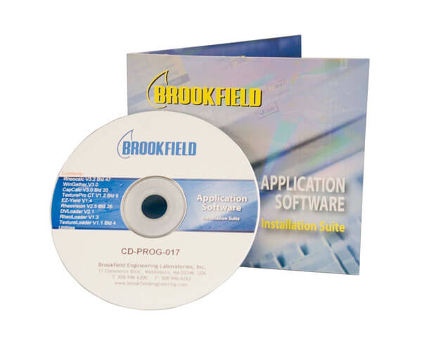 Software Rheocalc-T Brookfield LPA-62 | Sitio Equipamiento Cientifico