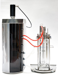 Bioreactor de bacterias de laboratorio de 8 litros Marca Biostream Modelo BioBench