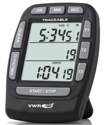 Cronómetro Timer Trazable 3 Canales 6 Digitos/ Marca VWR Modelo 62344-588