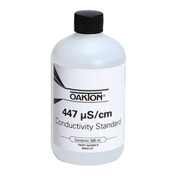 Estándar de Conductividad, 447 Microsiemens / cm a 25 ° C, 500 ml/ Oakton WD-00653-47