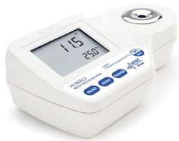 Refractometro Digital para Análisis de% Brix y Alcohol Potencial (% V / V) en vino, moho y jugo Marca Hanna  Modelo Hi 96813