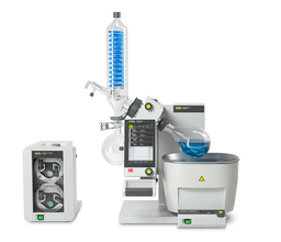 Evaporador rotatorio BUCHI Rotavapor R-300 con controlador y bomba V-300
