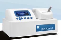 Medidor de actividad de agua independiente AQUALAB® 4TE con control de temperatura