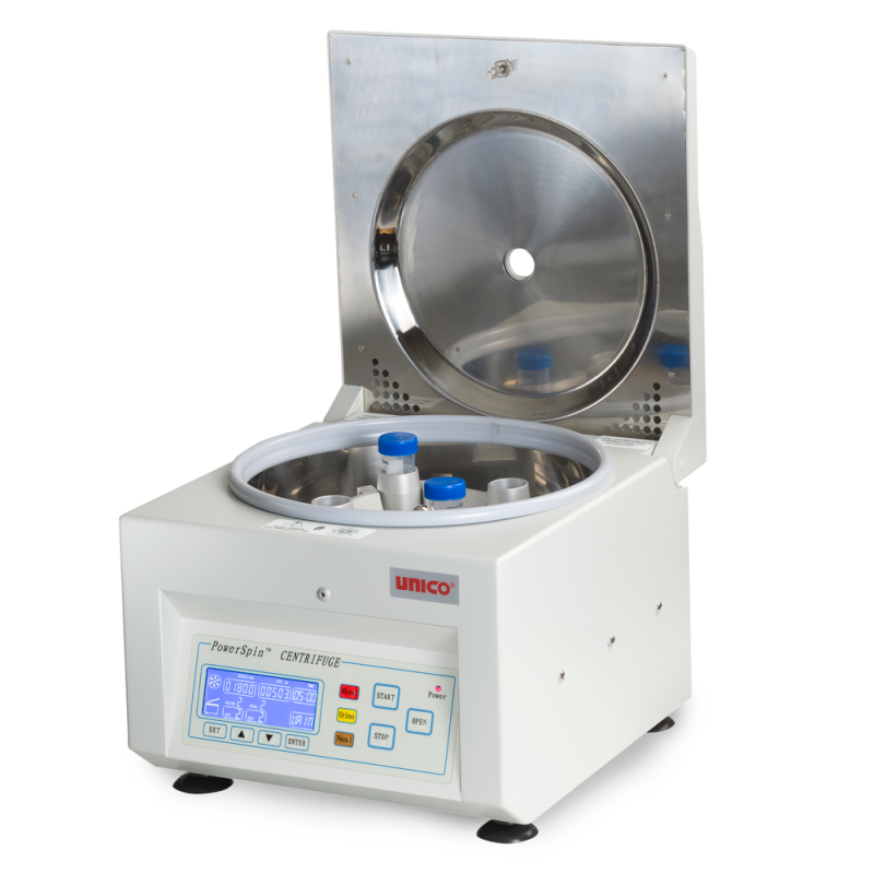 Unico C8704E Centrifuga PowerSpin DX de 4 tubos de 50 ml Equipamiento