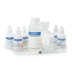 Kit de prueba química de oxígeno disuelto, marca Hanna HI3810