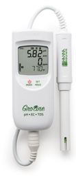 Medidor de pH / EC / TDS / temperatura portátil a prueba de agua GroLine Hanna Instruments HI9814