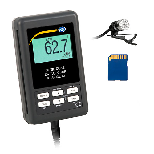 Dosimetro de ruido móvil para detectar el de ruido PCE INSTRUMENTS / PCE-NDL 10 | Cientifico