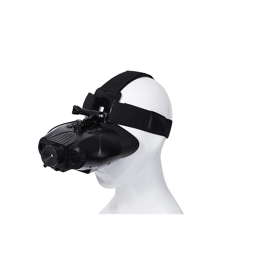 Comprar Gafas de visión nocturna 1080P, binoculares de visión nocturna  montados en la cabeza con Zoom Digital 4X, infrarrojos, manos libres