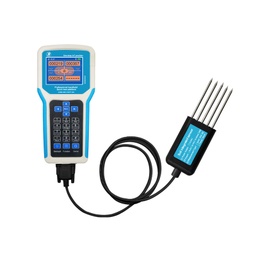 Detector de suelo portátil (temperatura+humedad+PH+CE+NPK) JXBS-3001-SCY-PT1