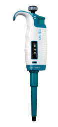 Micropipetas completamente autoclavables de volumen variable, marca United modelo PRV-1000