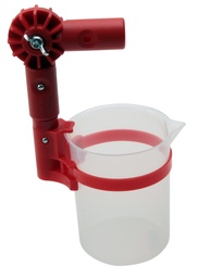 Vaso de precipitados angular Scoop, PP, 2000 ml, TeleScoop