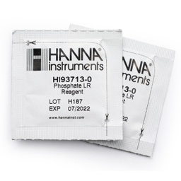 Reactivos de fosfato de bajo rango (100 pruebas) Hanna Instruments HI93713-01