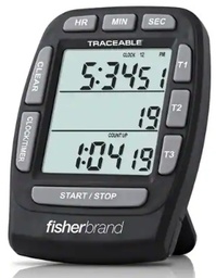 TEMPORIZADOR DE TRES PANTALLAS TRACEABLE FISHERBRAND 06-662-3