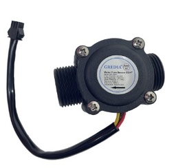 Sensor de Flujo de Agua de 3/4 Pulgadas, Interruptor de Grado Alimenticio, Efecto De Pasillo, Medidor de Fluido, Contador de 1-60 L/min Marca GREDIA