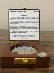 Densiómetro de corona esférica convexa
