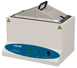 Mini baño de agua de 6 litros con cubierta a dos aguas de acero inoxidable, 230 V MODELO: W1106A-230V / MARCA: Labnet International