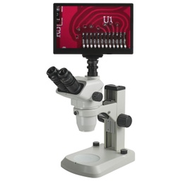 Paquete de Estéreomicroscopio digital LCD CCU-SCOPE A3076-LED-E-LCD-PK