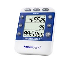Temporizador de alarma de tres líneas Traceable™ de Fisherbrand