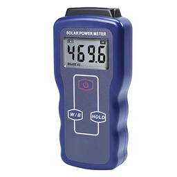 Medidor de energía solar, instrumento de medición de prueba de radiación de luz solar para investigación de energía solar
