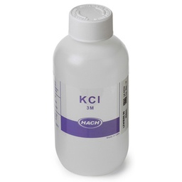 Solución de llenado KCl 3M, 250 ml, Hach LZW9500.99