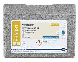 Test para la determinación fotométrica de tiocianato NANOCOLOR Thiocyanate 50 (985091) – Macherey-Nagel