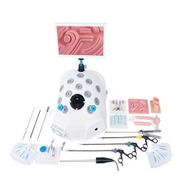 Caja portátil de entrenamiento laparoscópico; módulos intercambiables de simulador de cirugía laparoscópica Generic