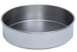 Fondo para tamiz 8" inoxidable W.S. Tyler 8491