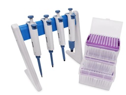 Kit de 4 micropipetas monocanal de volumen variable IVYX Scientific