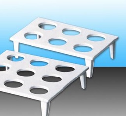 Estante porta crisoles de cerámica de porcelana CS Ceramic, modelo CS-900