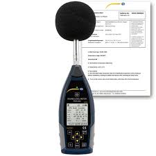Sonómetro PCE-432-EKIT-ICA incl. certificado de calibración ISO